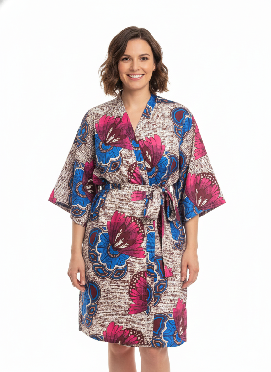 The Sunset Bloom Robe